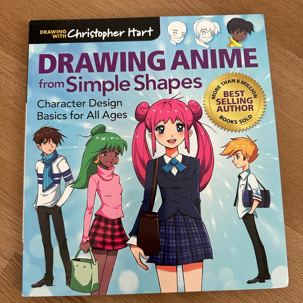 Drawing Anime from Simple Shapes: Character Design Basics for All Ages